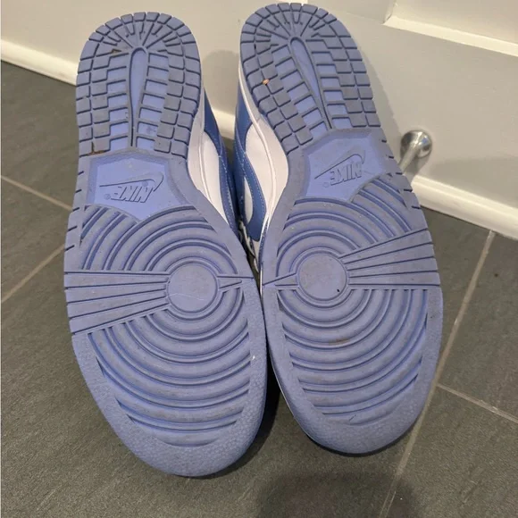 Nike Dunk Low White and Light Blue - Picture 5 of 5